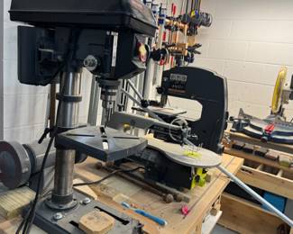 Drill press, saws and more!