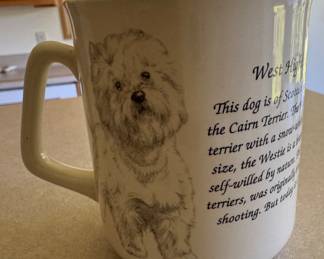 Westie mug