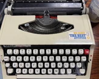 Vintage Brother portable typewriter 