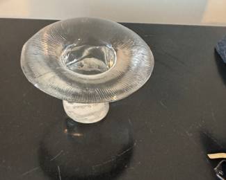 Viking zodiac Sagittarius glass mushroom 