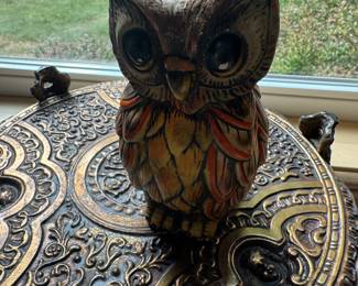 Vintage ceramic owl