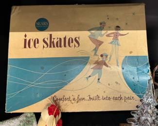 Vintage SEARS ICE SKATES