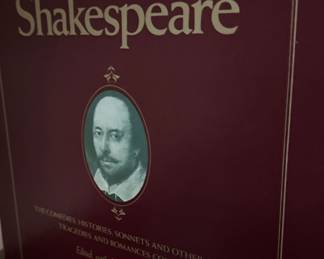 Shakespeare annotated works, three book set