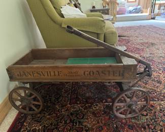 Weee, it’s a Janesville coaster wagon!