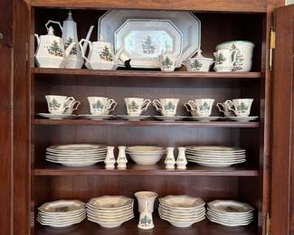 No,  not too big- stores all of your lovely  holiday dishes!