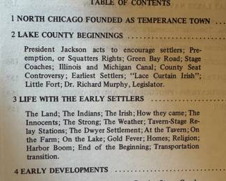 Early north Chicago history 