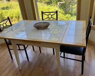 Tile top table 