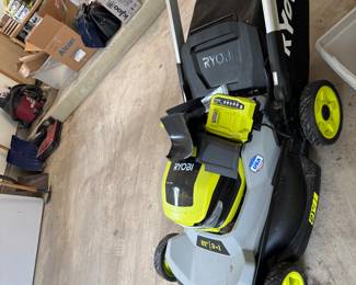 Ryobi electric mower