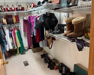 A closet full!