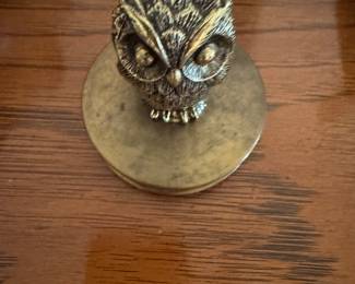 Brass owl