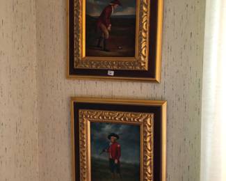 Oil paintings not antique 
