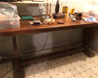 Trestle table