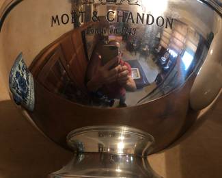 Moët and Chandon pewter champagne ice bucket by Etain 
