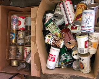Beer can collection
