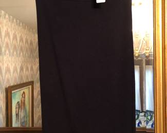 Chanel Boutique classic black skirt 