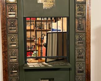 Post Office window from Todd, NC