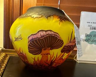 Galle Mushroom Vase