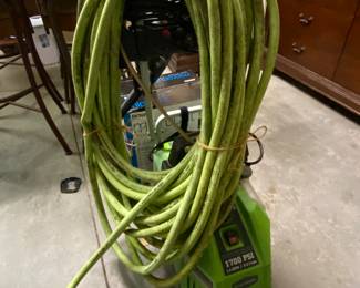 Pressure washer.