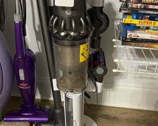 Plenty of handy vacuums. Purchased by realtor.