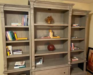 Nice 3-part wall unit.