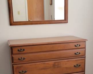 Maple DresserMirror