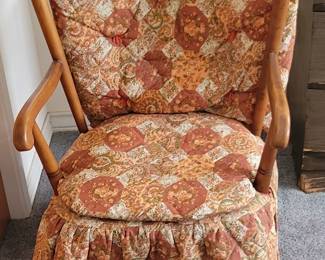 Vintage Rocker Brown Paisley Cushions