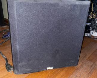 Vintage B&W speakers