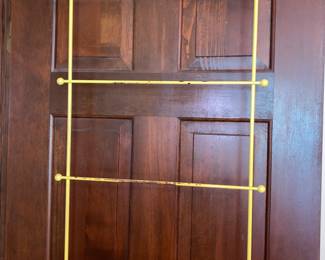 Vintage hanging towel rack/display