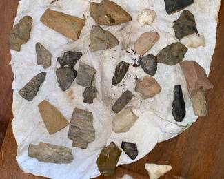 Frederic  county MD primitive arrowheads