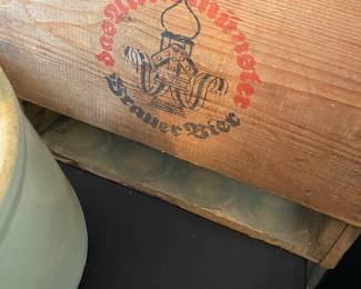 Munster Germany brewery crate