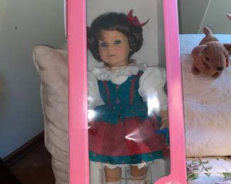 Engel puppę / German dirndl doll jointed