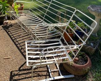 Vintage outdoor furniture