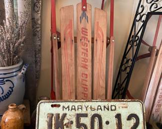 Western clipper sled