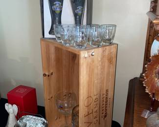 Wouldn’t wine crates and barware for giftgiving