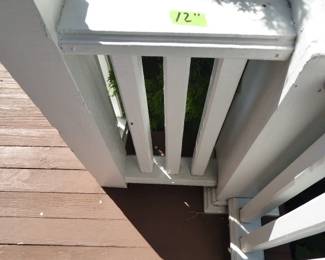 No one there at the house. Call for appointment before going. 630-880-6328. For prices & more info, copy & paste link:  https://beforeudemo.com/sales-event/wheaton-victorian-style-home-demolition-sale/