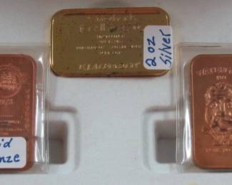 Silver & Bronze Bars