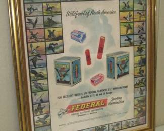 Federal Ammo Framed Poster