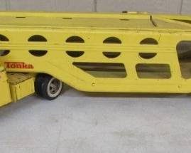 1960's Tonka Toys Car Hauler w/Ramp