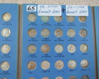 Silver & Clad Roosevelt Dimes