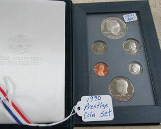 1990 Prestige Coin Set