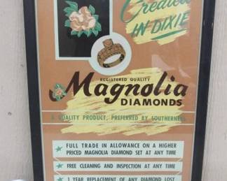 Magnolia Diamonds Store Advertising Sign