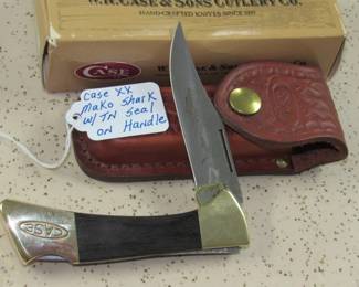 Case XX Mako Shark Knife w/TN Seal on Bolster (other side)