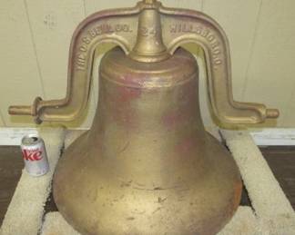 1890's Cast Iron #24 Bell - The C.S. Bell Co. - Hillsboro, Ohio