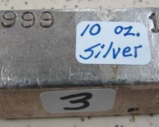 10 oz. Silver Bar