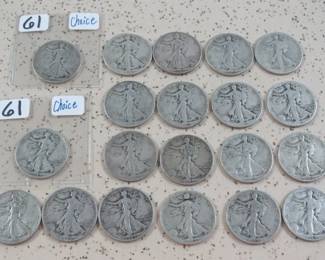 Walking Liberty Half Dollars