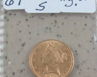 1903-S Gold $5.00 Coin