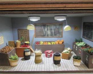 1978 Lighted Farmers Market Display