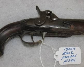 1800's Black Powder Pistol