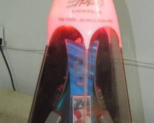 1950's Zippo Lighter Revolving Store Display w/Lighters - Lights Up & Revolves 