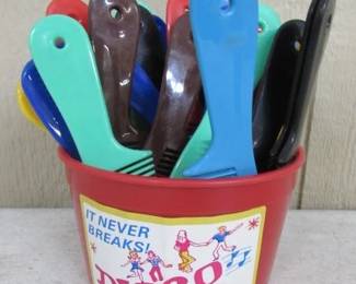 1970's New Old Stock Disco Combs Store Display